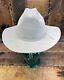 Vintage Resistol Silverbelly Long Oval Cowboy Hat 6 3/4 Beaver 4x Texas Usa
