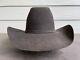 Vintage Rugged 30x Beaver Felt Resistol Bull Rider Rodeo Cowboy Hat 7 1/4 Gray