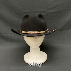 Vintage Rugged 5X Beaver Bull Rider Cowboy Hat 7 3/8 Yellowstone