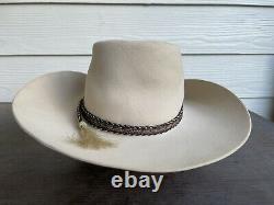 Vintage Rugged Resistol Bull Rider Rodeo Cowboy Hat 7 1/8 Western Texas 57cm