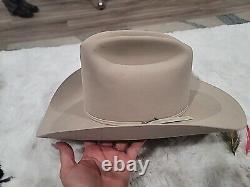 Vintage STETSON Cowboy Hat BEAVER 4X Silver Belly 7-1/2 Western XXXX