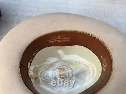 Vintage Stetson 1950s 7X Clear Beaver SilverBelly 7++ to 7-1/8 & Box