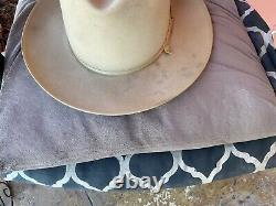 Vintage Stetson 1950s 7X Clear Beaver SilverBelly 7++ to 7-1/8 & Box