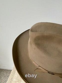Vintage Stetson 1970s Stetson Open Road 4X Beaver Taupe Size 7 5/8