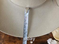 Vintage Stetson 3X Beaver Cowboy Hat Size 7 1/4 3 XXX Very Very Nice Hat