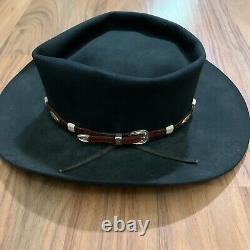 Vintage Stetson 3X Beaver Quality Felt Cowboy Western Hat Men's