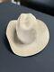 Vintage Stetson 4x Xxxx Beaver Cowboy Hat Size 7.1/4 Tan Cream