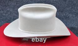 Vintage Stetson 4x Beaver Cowboy Hat WF2025 Wisp Western Silver Belly Sz 6 7/8