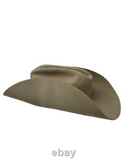 Vintage Stetson 5X Beaver Western Cowboy Hat Size 7 3/8 Light Tan XXXXX 59