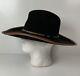 Vintage Stetson Cowboy Hat Black Felt Xxx Usa Made