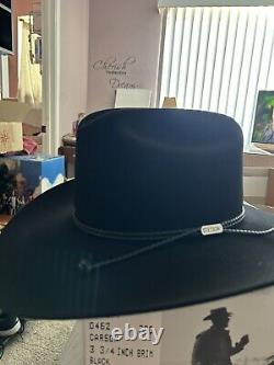 Vintage Stetson Cowboy Hat Carson. New In Box Size 6 7/8 4X Beaver. Never Worn