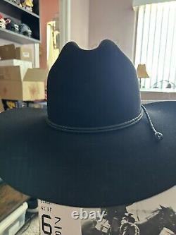 Vintage Stetson Cowboy Hat Carson. New In Box Size 6 7/8 4X Beaver. Never Worn