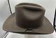 Vintage Stetson Cowboy Hat Rancher Xxxxx Beaver 5x Size 7 1/4 Brown Felt