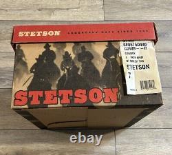 Vintage Stetson D4 Ranch Tan Size 7 Or 56 Cowboy Hat 4 Inch Brim SF0575D440 5 X