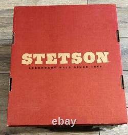 Vintage Stetson D4 Ranch Tan Size 7 Or 56 Cowboy Hat 4 Inch Brim SF0575D440 5 X