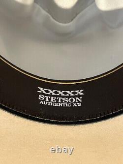 Vintage Stetson D4 Ranch Tan Size 7 Or 56 Cowboy Hat 4 Inch Brim SF0575D440 5 X