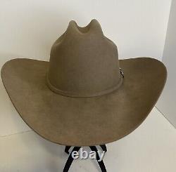 Vintage Stetson Finalist 8X Doe Color Western/Cowboy Hat Size 6 3/4 WithHard Case