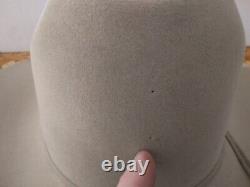 Vintage Stetson Gray Hat 4X Beaver Size 607 1/2 Very Rare NRA Limited Edition