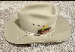 Vintage Stetson John B Stetson Company 4X Beaver 7 1/2 Cowboy Hat XXXX