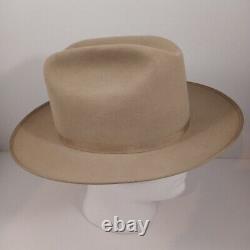 Vintage Stetson Open Road 4X Beaver Silver Belly Size 6 7/8 Cowboy Hat