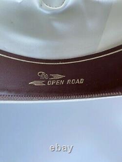 Vintage Stetson Open Road 4X Beaver Silverbelly Hat Size 6 7/8