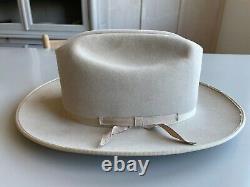 Vintage Stetson Open Road 4X Beaver Silverbelly Hat Size 7 1/4