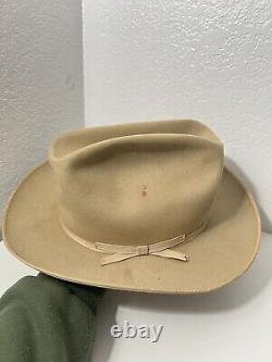 Vintage Stetson Open Road Size 7 3X Beaver