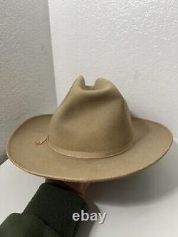 Vintage Stetson Open Road Size 7 3X Beaver