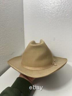 Vintage Stetson Open Road Size 7 3X Beaver