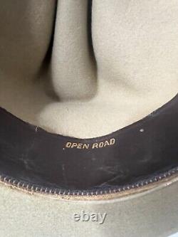 Vintage Stetson Open Road Size 7 3X Beaver