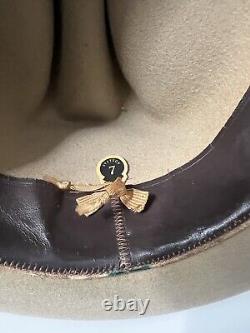 Vintage Stetson Open Road Size 7 3x Beaver See Flaws