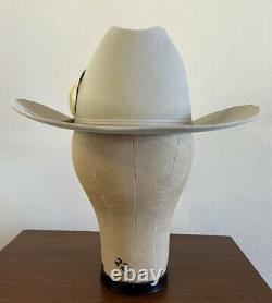 Vintage Stetson Silver Belly 4x Beaver Rancher 7 Hat Western Cowboy