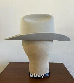 Vintage Stetson Silver Belly 4x Beaver Rancher 7 Hat Western Cowboy