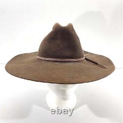 Vintage Stetson Western Cowboy Hat Merced 4X Beaver Felt Mens Size 7 USA Made