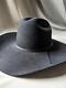 Vintage Usa Made Wrangler Cowboy Hat Beaver 4x Black Size 7 Western Rodeo