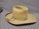 Vintage Vtg Stetson Western Cowboy Tan Beige Cap Hat 4x Beaver 7 Xxxx Usa Made