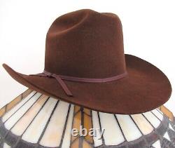 Vintage Western Emporium Sams Town 3X Beaver Cowboy Hat Private Label Resistol