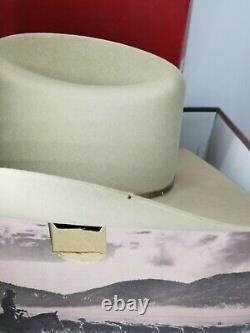 Vintage XXX Stetson 3X Beaver Cowboy Hat Size Light Tan
