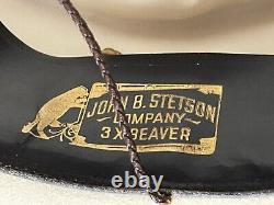 Vintage1950's Stetson Xxx Beaver Cowboy Hat
