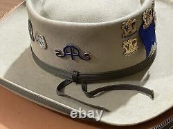 Vintages 1950s Stetson Xxx Beaver Cowboy Hat