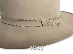 Vtg 1940s/1950s Royal Deluxe STETSON Hat 7 1/2 western fedora 40s 50s cowboy