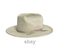 Vtg 1960s RESISTOL Western Hat 7 1/4 Cowboy OPEN ROAD fedora Ranch Wear work 60s