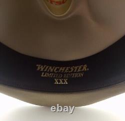 Vtg 1981 STETSON 3X Beaver Winchester Limited Ed XXX Cowboy Hat 7 1/8 Never Worn