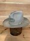 Vtg 40s 1950s 3x Beaver Stetson Open Road Fedora 7 1/8 Cowboy Hat Campaign Hat