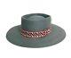 Vtg Boyd Hat Co Cowboy Hat 7 1/4 Western Fedora Boss 5x Beaver Gambler Rancher
