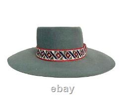 Vtg BOYD HAT CO Cowboy Hat 7 1/4 Western Fedora boss 5X BEAVER gambler RANCHER