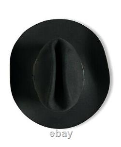 Vtg RESISTOL Cowboy Hat 7 1/4 to 7 3/8 western Fur Felt rancher BOSS cattleman
