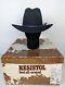 Vtg Resistol Cowboy Hat Oregon Self-conforming 4xxxx Beaver 7-l Long Oval