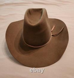Vtg Resistol Dalton Self-Conforming Cowboy Hat XXX Beaver Long Oval Horseman