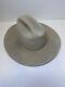 Vtg Stetson 4x Beaver Fur Felt Silverbelly Cowboy Hat. Size 7 Rancher With Box